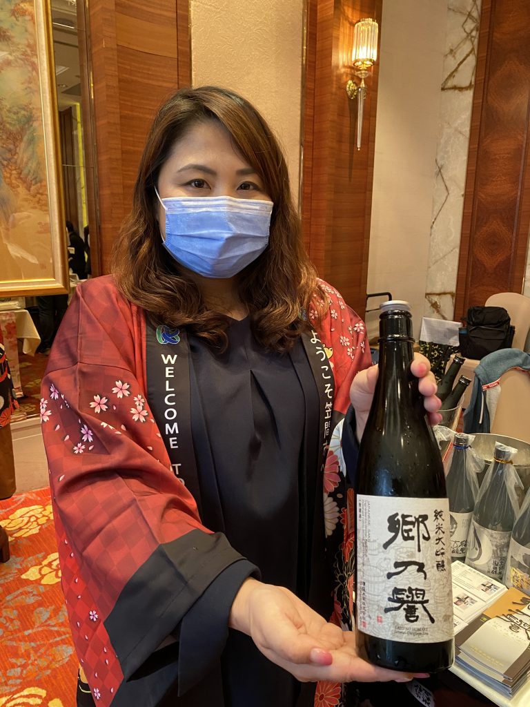 茨城縣笠間巿台灣代表處處長木下知香推薦當地的好酒